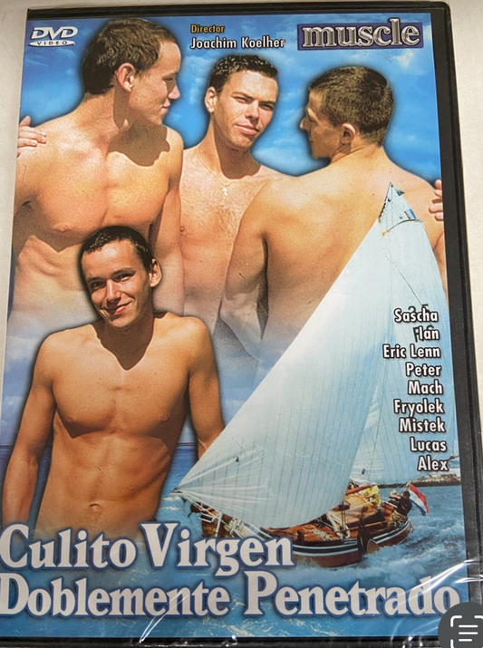Dvd Gay Muscle - Culito Virgin Doblemente Penetrado - 85 Min. - German Production
