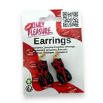 Kinky Pleasure - T007 - Earrings - Sexy Woman Shaped Body (Bondage Girl)