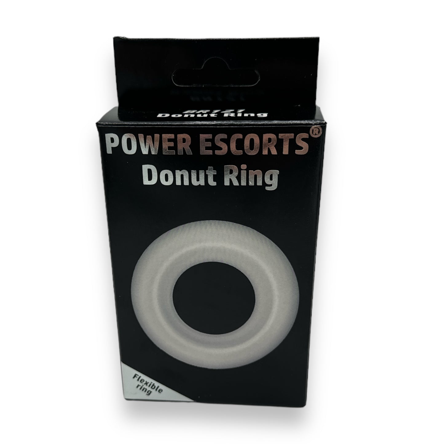 Power Escorts - BR121 - Donut Cockring - Clear