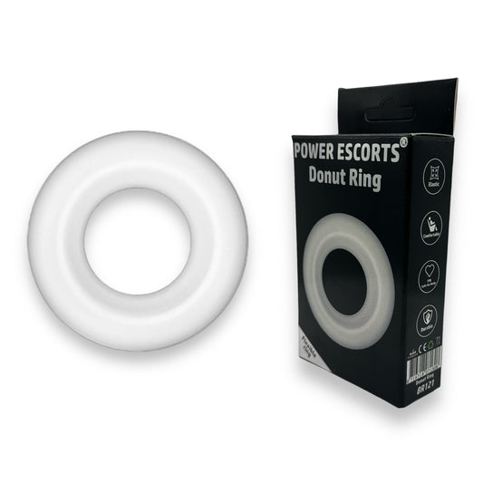 Power Escorts - BR121 - Donut Cockring - Clear