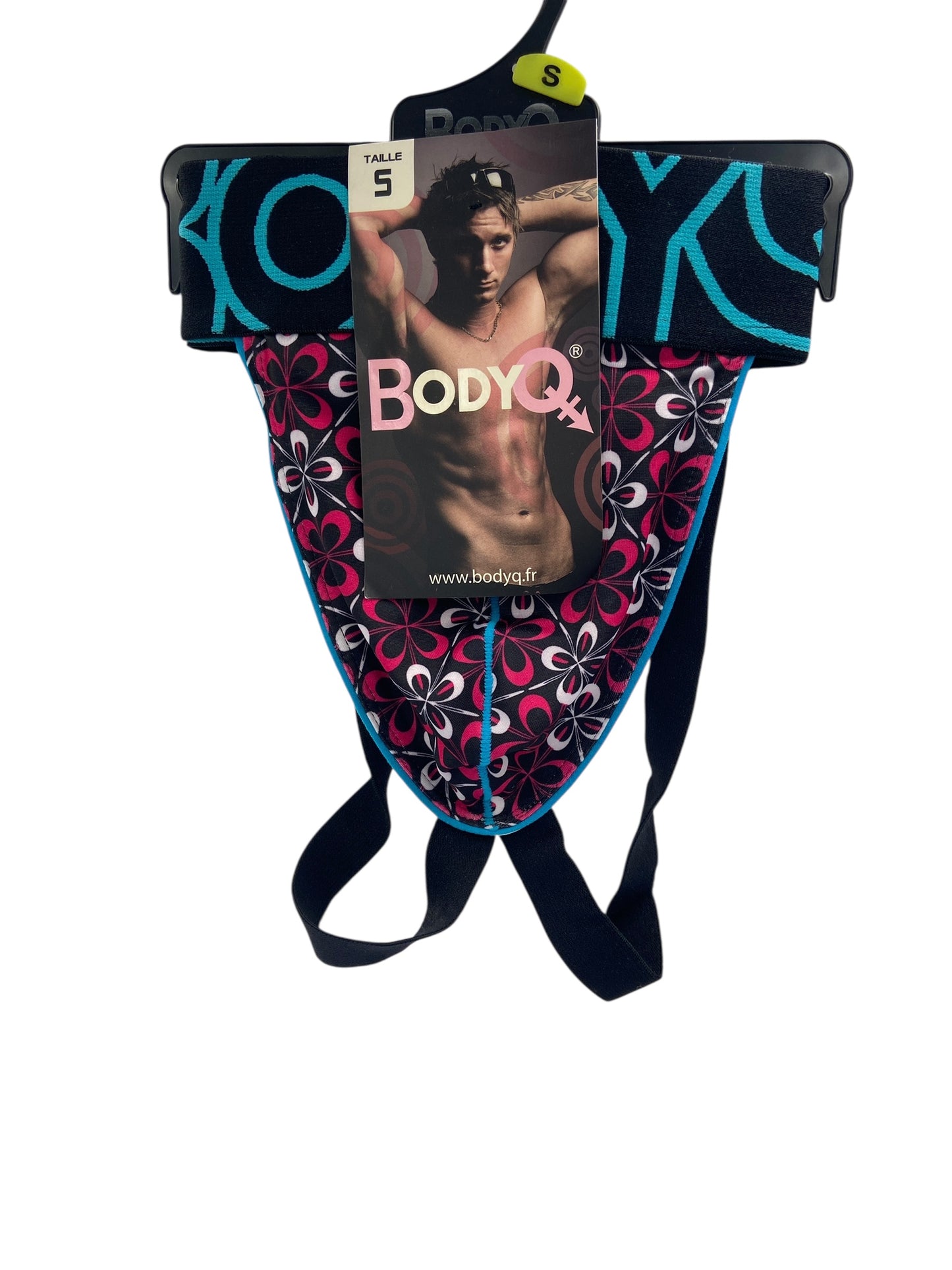 BodyQ Male Lingerie – Jockstrap Red White Blue Size XS, S, M