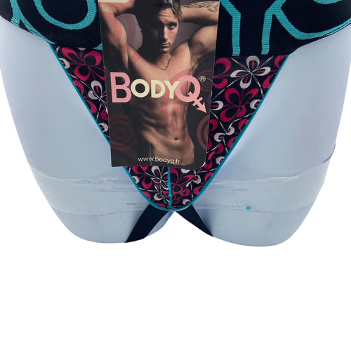 BodyQ Male Lingerie – Jockstrap Blue Light Pink Dark Pink Size XS, S, M