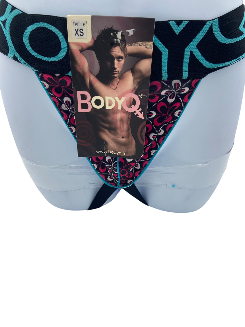BodyQ Male Lingerie – Jockstrap Red White Blue Size XS, S, M