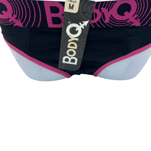 BodyQ Male Lingerie – Jockstrap Black Pink Size S, M, L