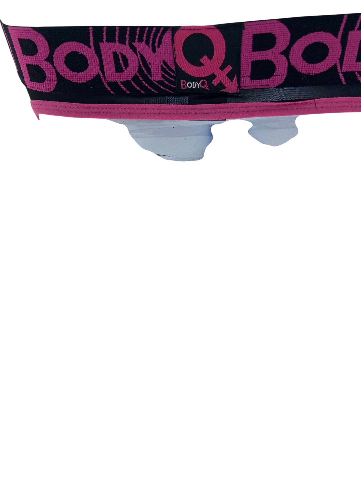 BodyQ Male Lingerie – Jockstrap Black Pink Size S, M, L