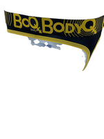 BodyQ Male Lingerie – Jockstrap Black Yellow Size S, M, L