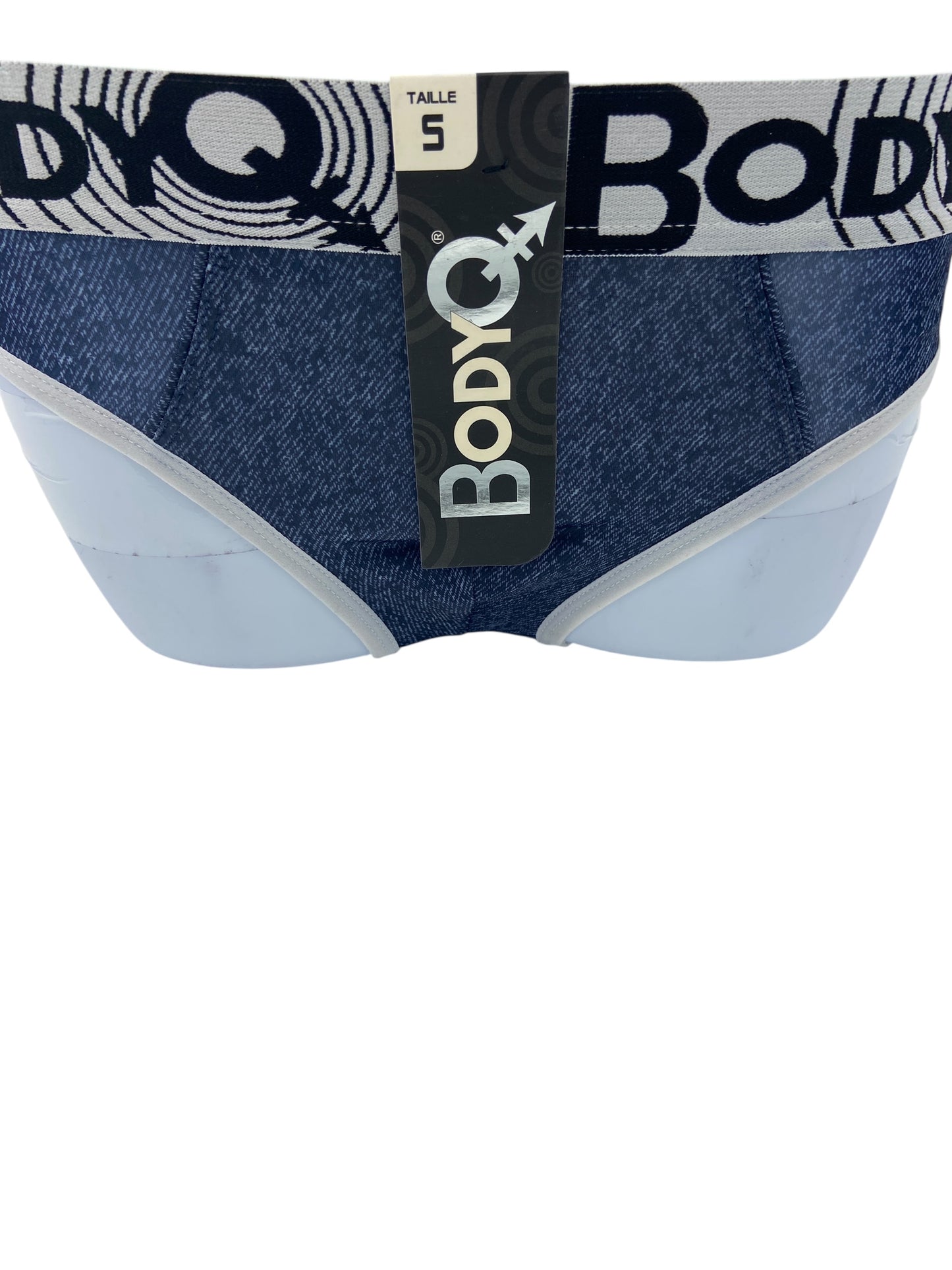 BodyQ Male Lingerie – Jockstrap Denim Size S, M, L, XL