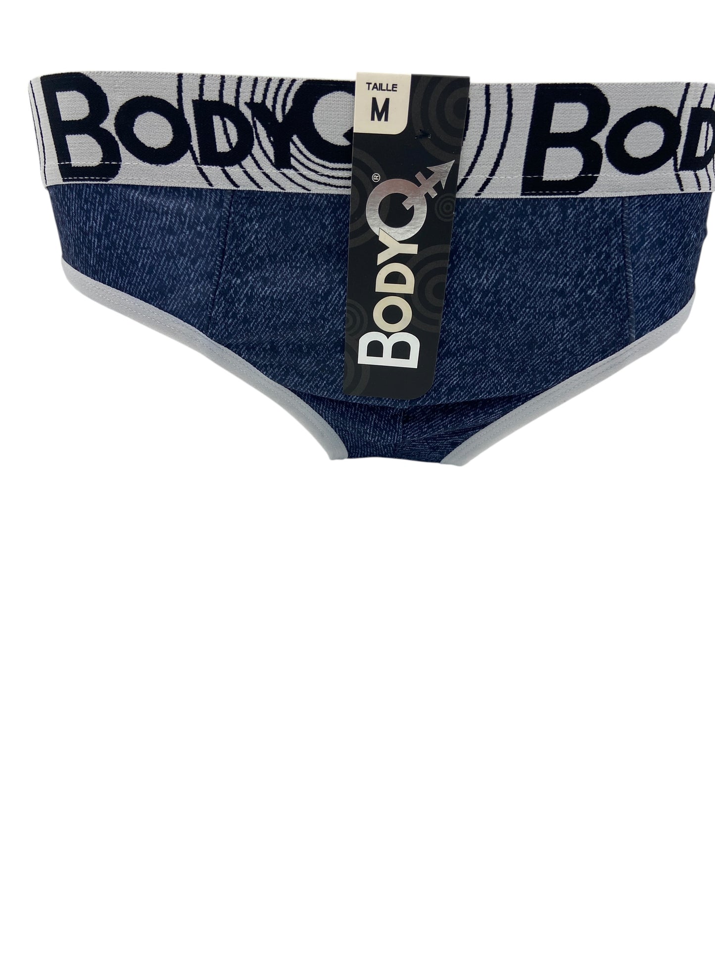 BodyQ Male Lingerie – Jockstrap Denim Size S, M, L, XL