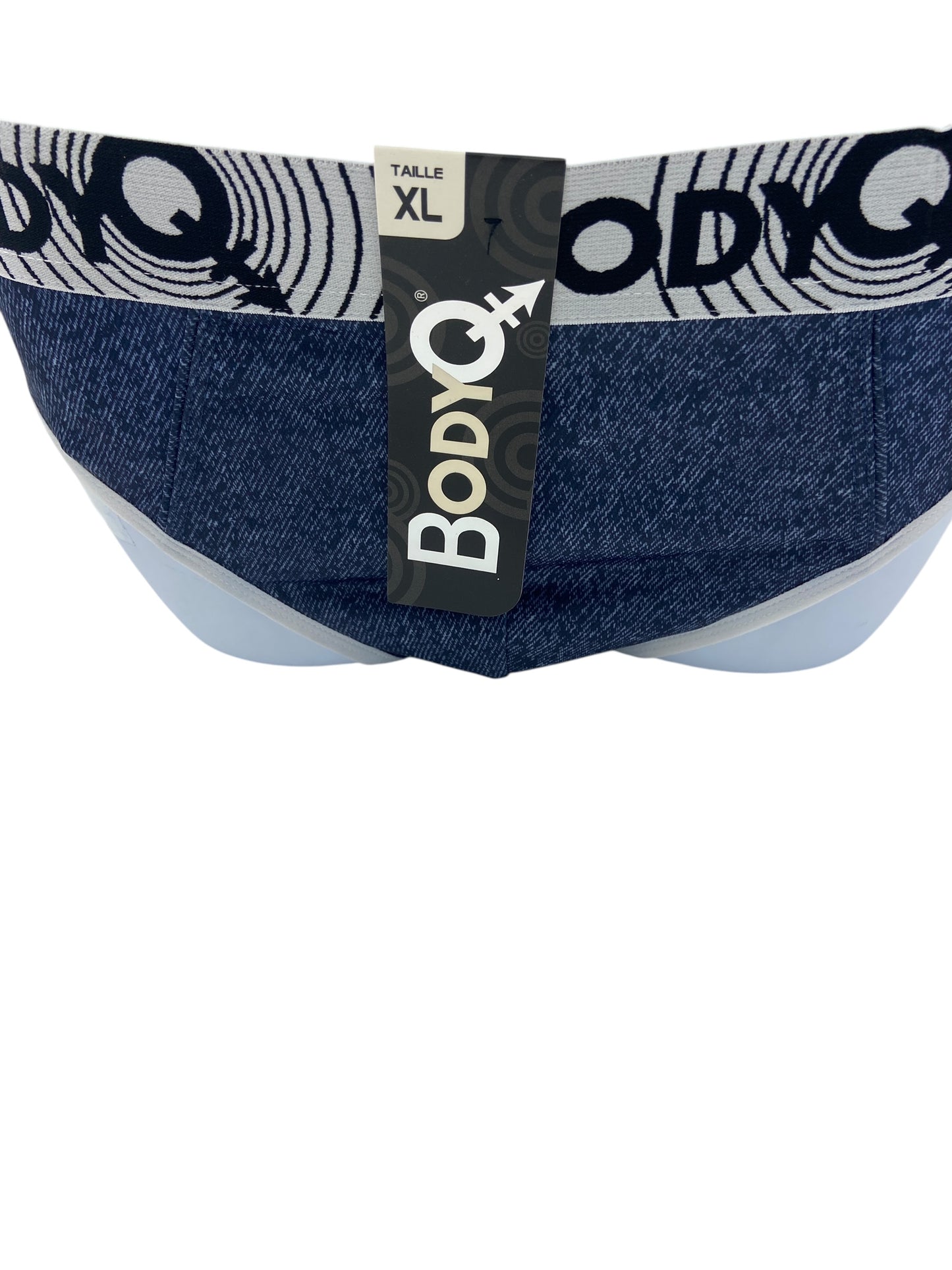 BodyQ Male Lingerie – Jockstrap Denim Size S, M, L, XL