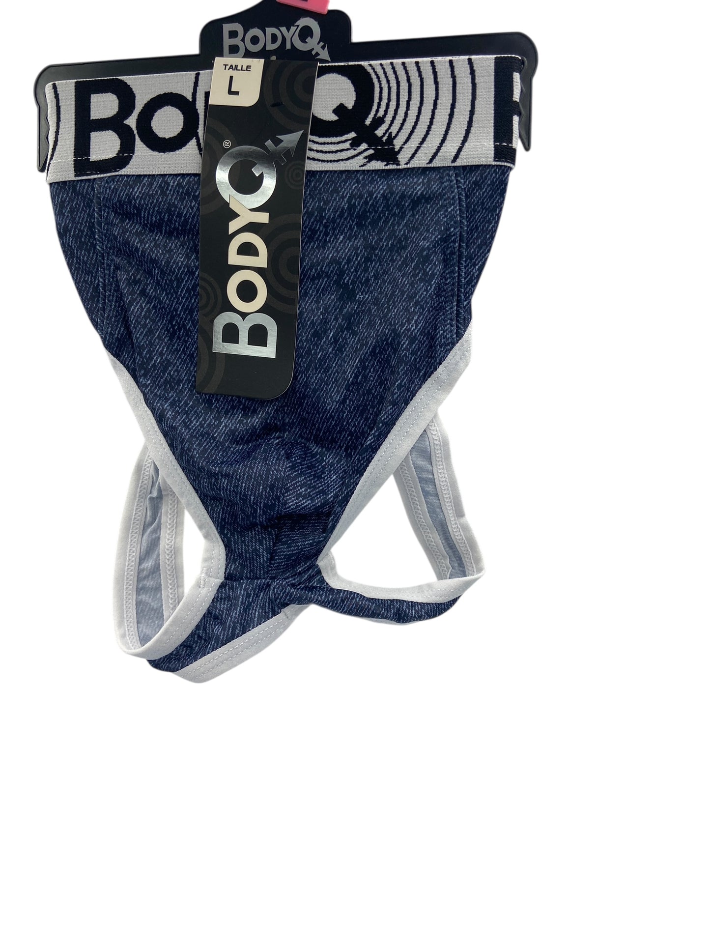 BodyQ Male Lingerie – Jockstrap Denim Size S, M, L, XL