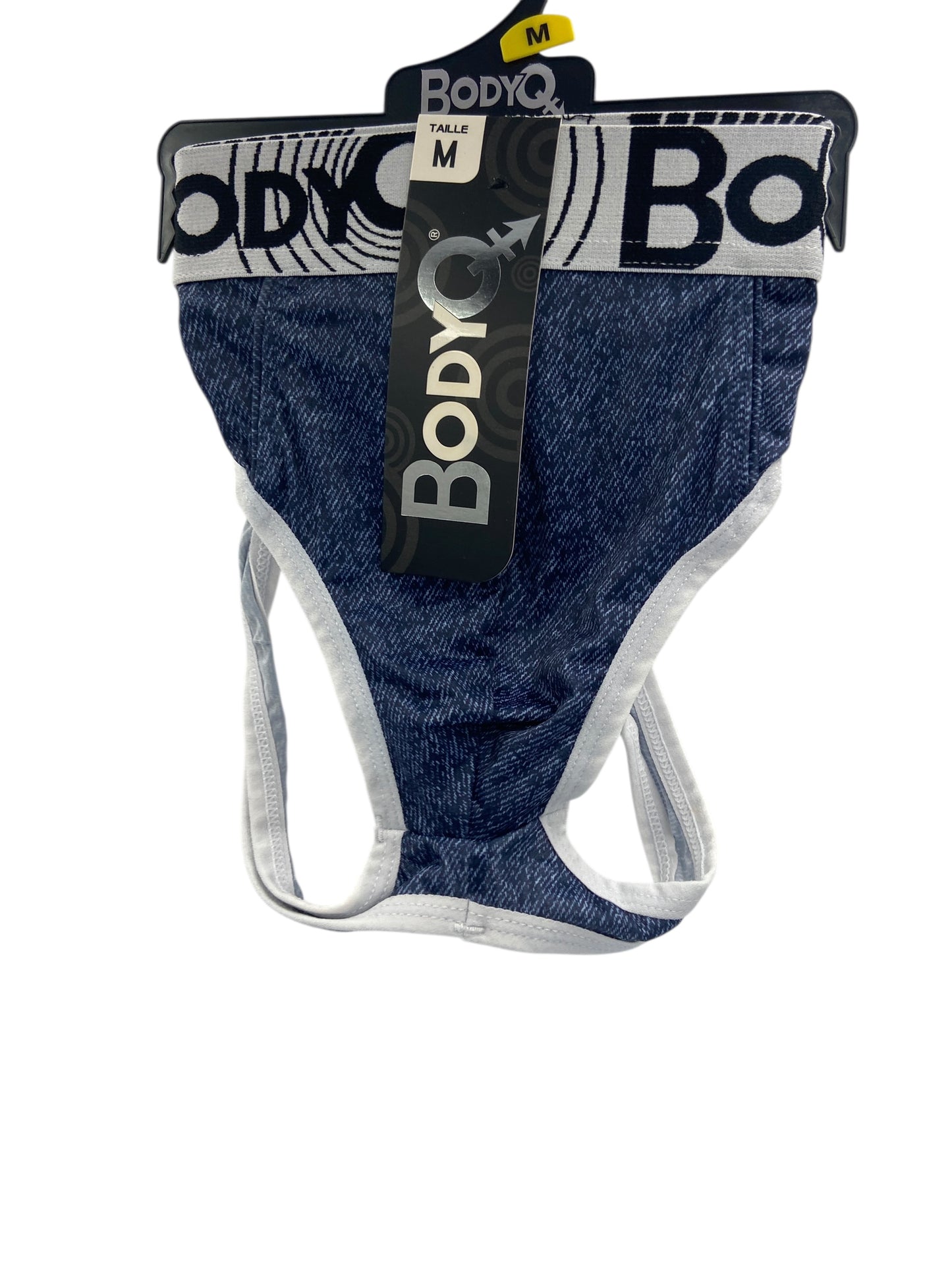 BodyQ Male Lingerie – Jockstrap Denim Size S, M, L, XL