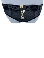BodyQ Male Lingerie – Jockstrap Grey Black Size S, M, L