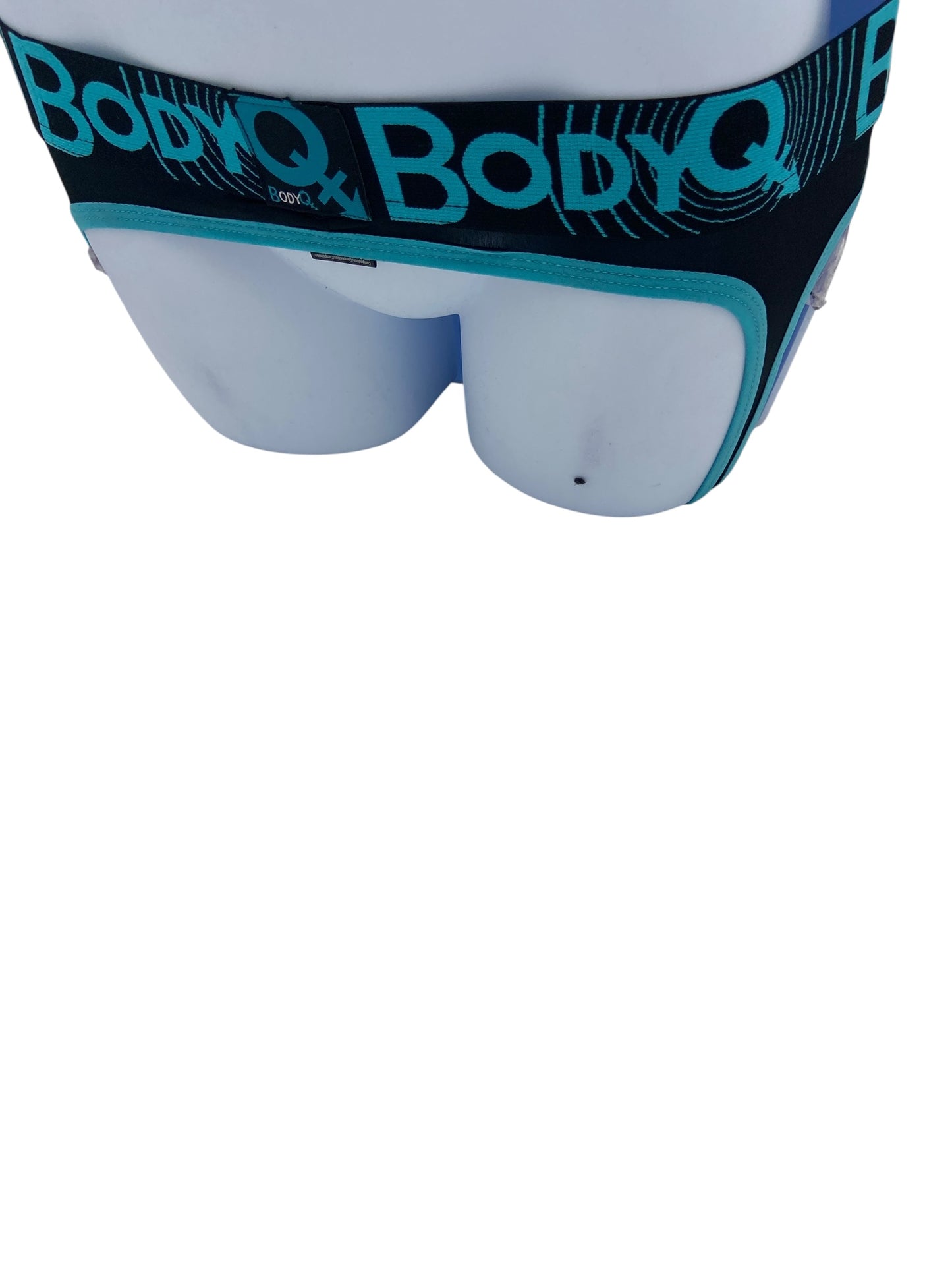 BodyQ Male Lingerie – Jockstrap Black Blue Size S, M, L