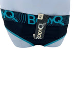 BodyQ Male Lingerie – Jockstrap Black Blue Size S, M, L