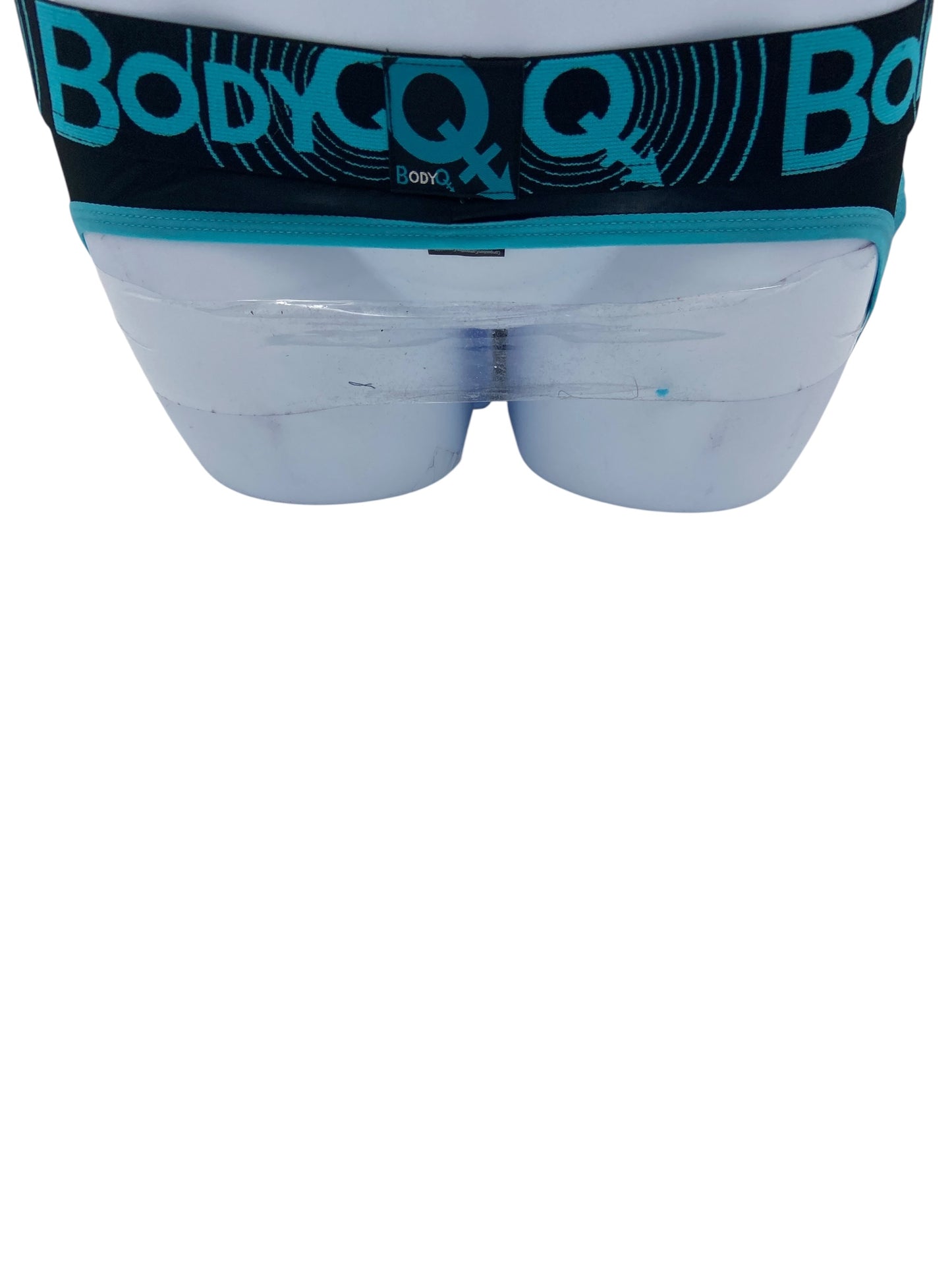 BodyQ Male Lingerie – Jockstrap Black Blue Size S, M, L