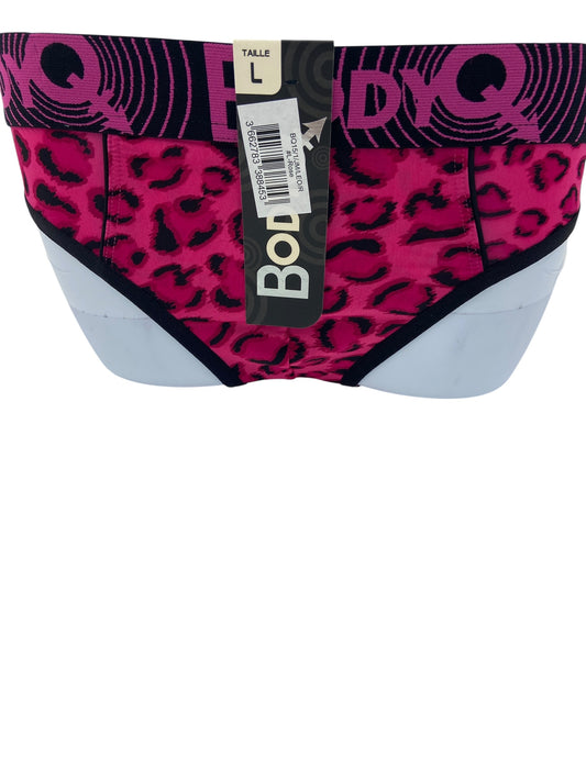 BodyQ Male Lingerie – Jockstrap Pink Black Size S, M, L, XL