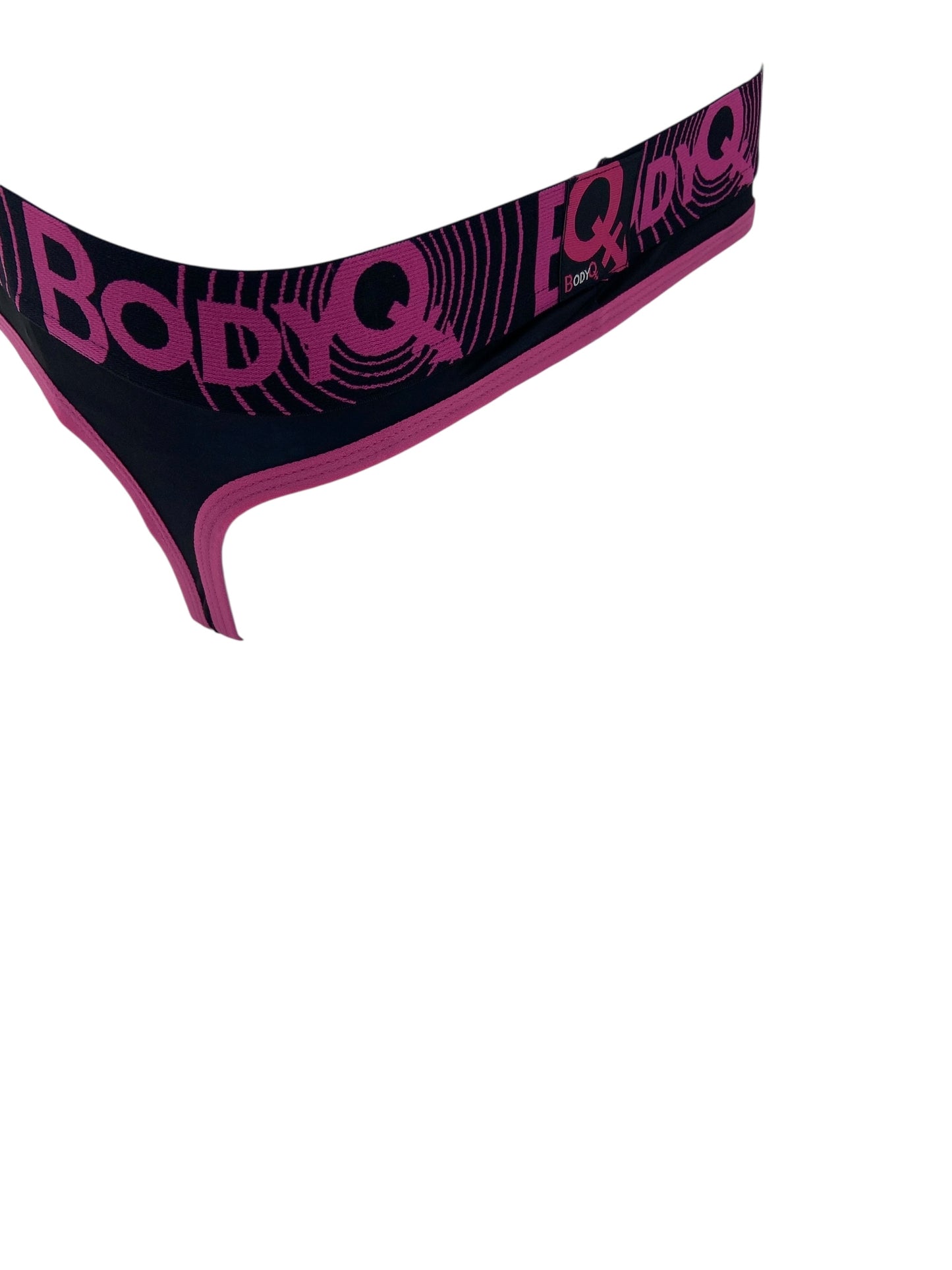 BodyQ Male Lingerie – Jockstrap Pink Black Size S, M, L, XL