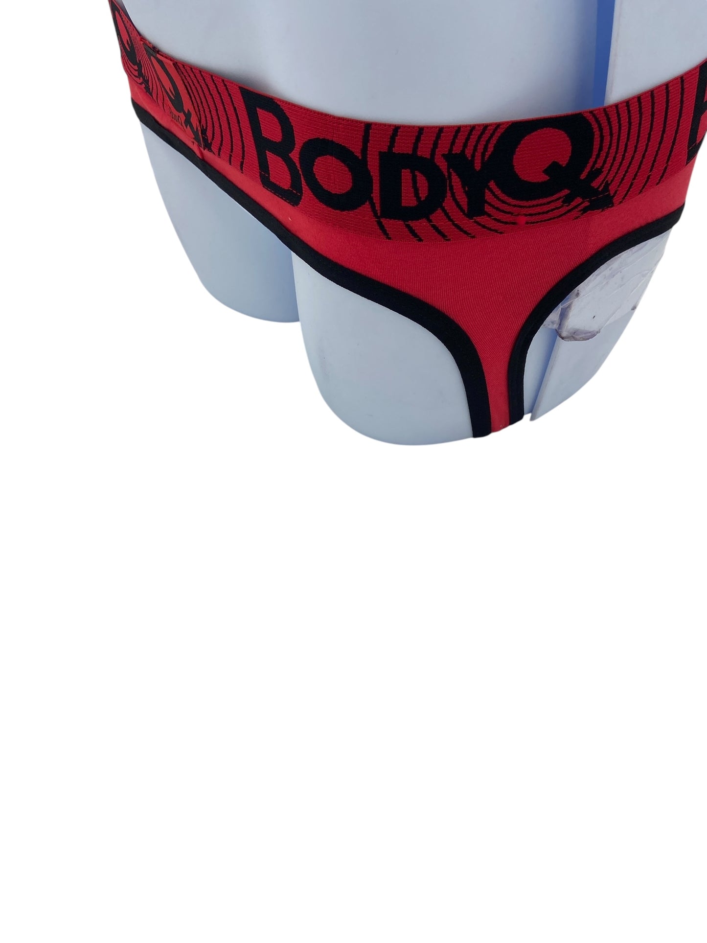 BodyQ Male Lingerie – Jockstrap Red Black - Size  S, M, L