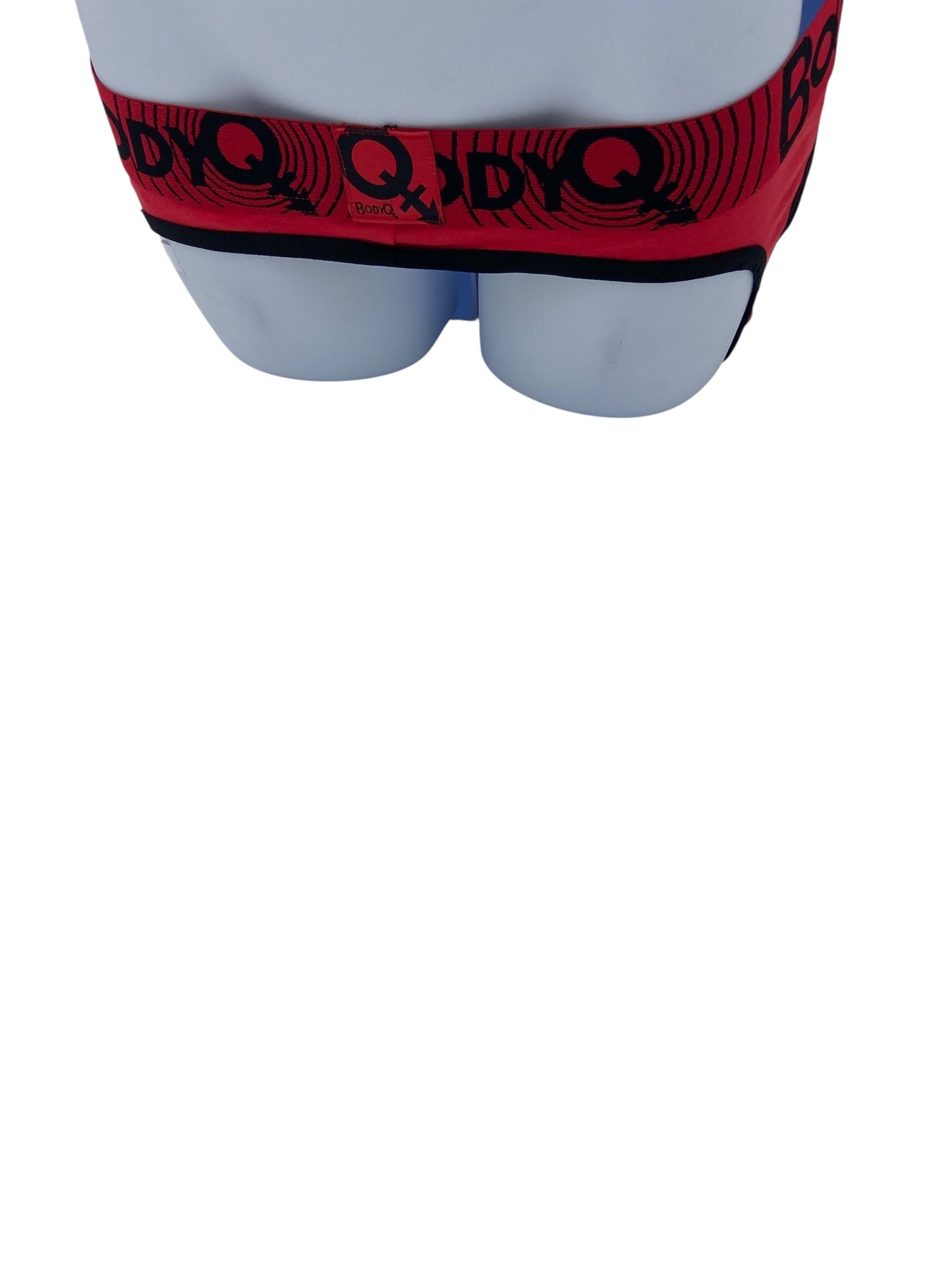 BodyQ Male Lingerie – Jockstrap Red Black - Size  S, M, L