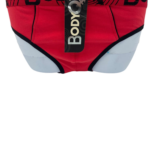 BodyQ Male Lingerie – Jockstrap Red Black - Size  S, M, L