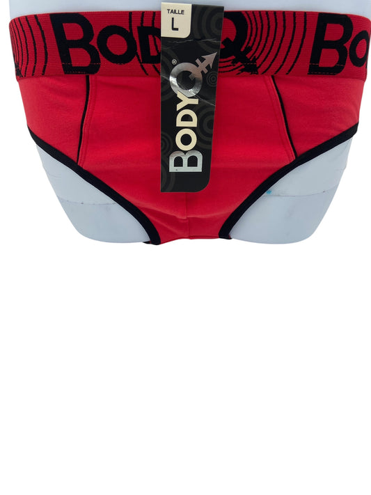 BodyQ Male Lingerie – Jockstrap Red Black - Size  S, M, L