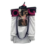 BodyQ Male Lingerie - Sexy Men’s Underwear Boxer – White Pink - XS/S/M/L