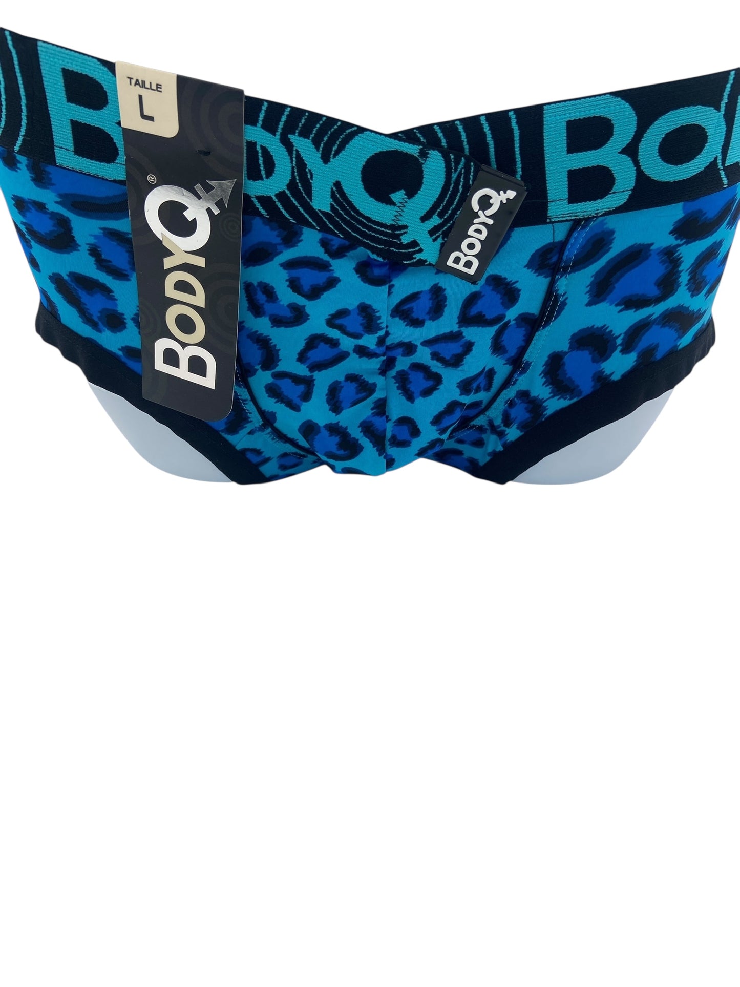 BodyQ Male Lingerie - Sexy Men’s Underwear Boxer – Blue 2 Colour - S/M/L/XL