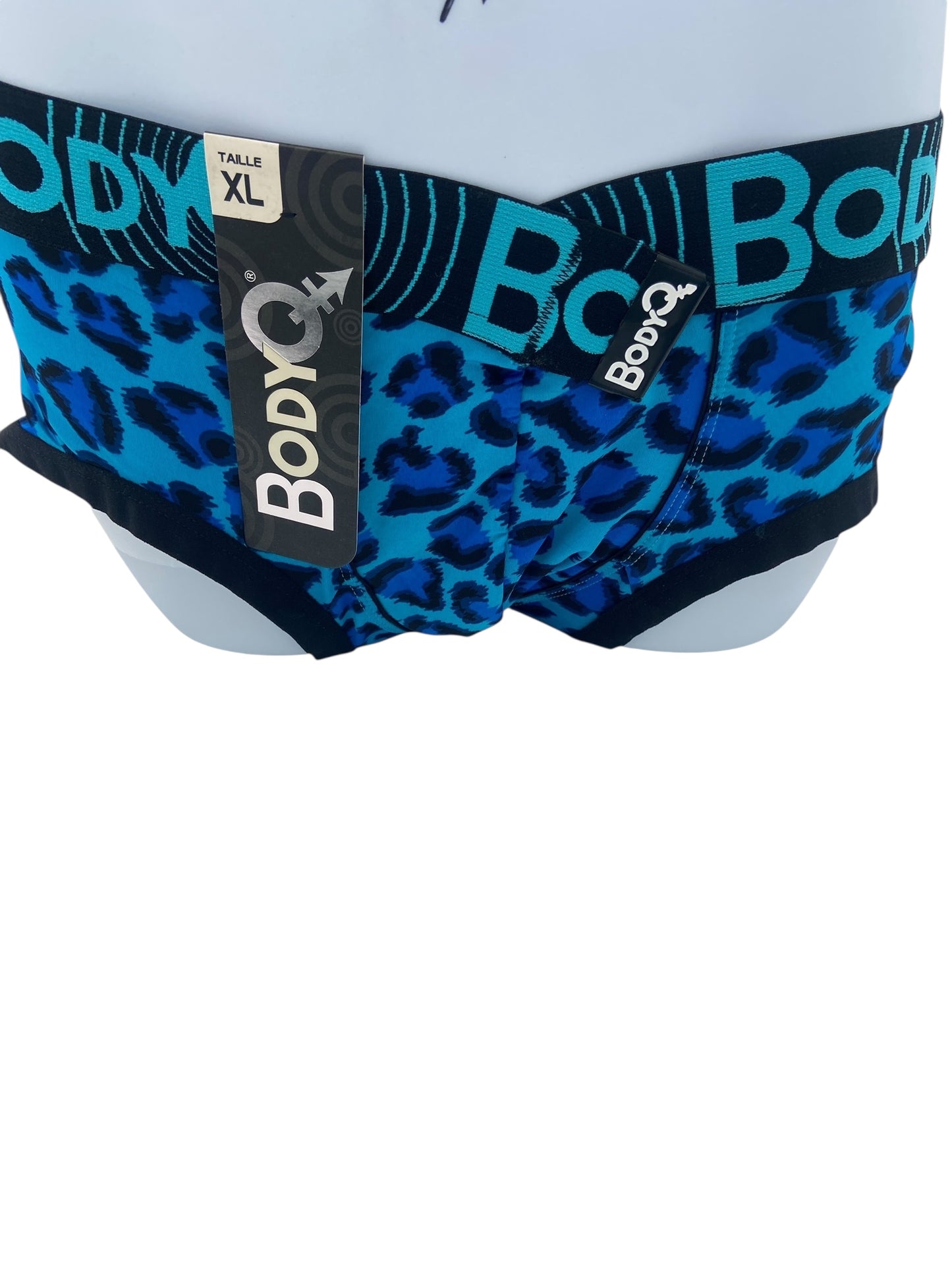 BodyQ Male Lingerie - Sexy Men’s Underwear Boxer – Blue 2 Colour - S/M/L/XL