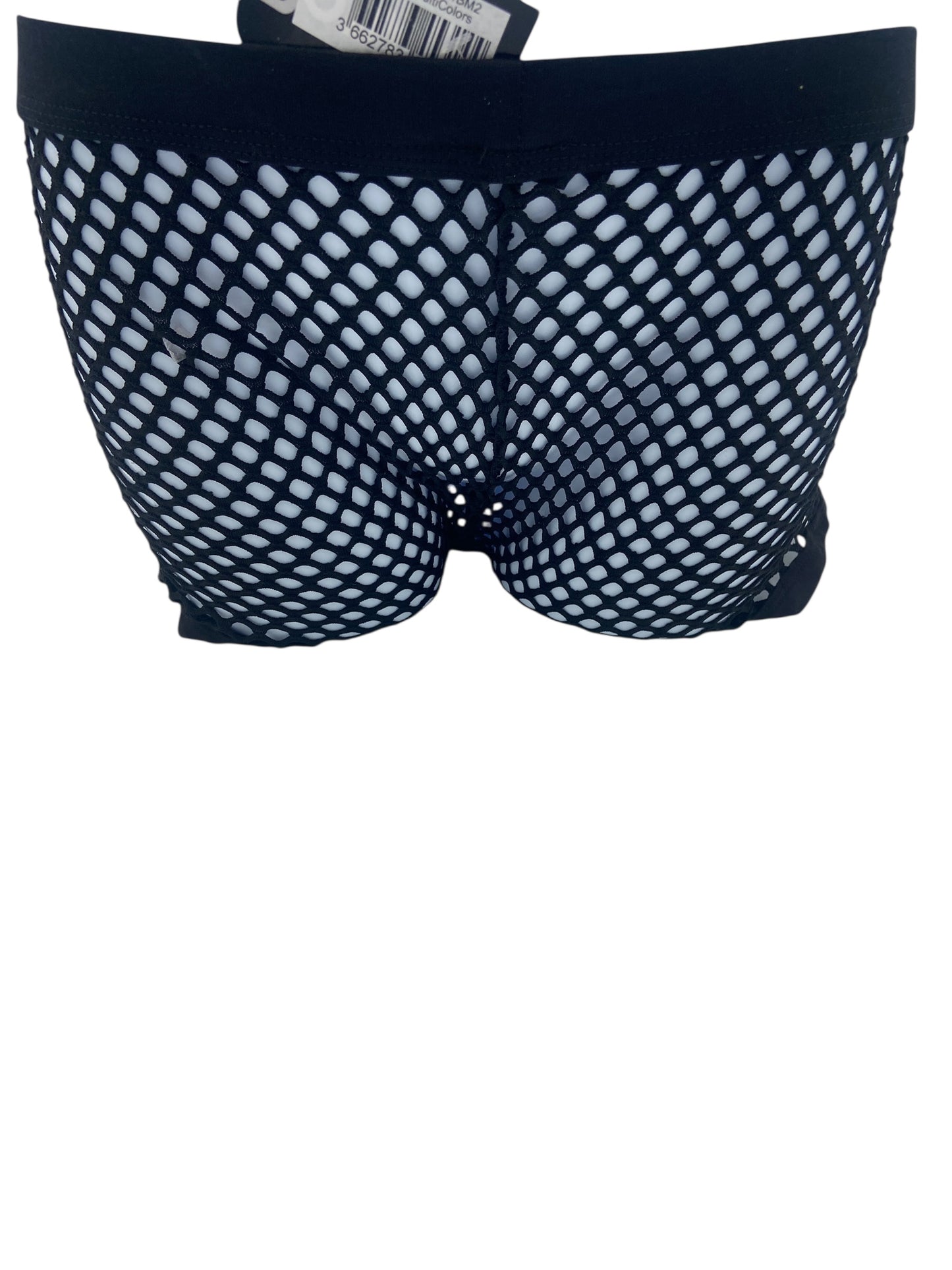 BodyQ Male Lingerie - Sexy Men’s Underwear Boxer – Black Fish Net- S/ M / L
