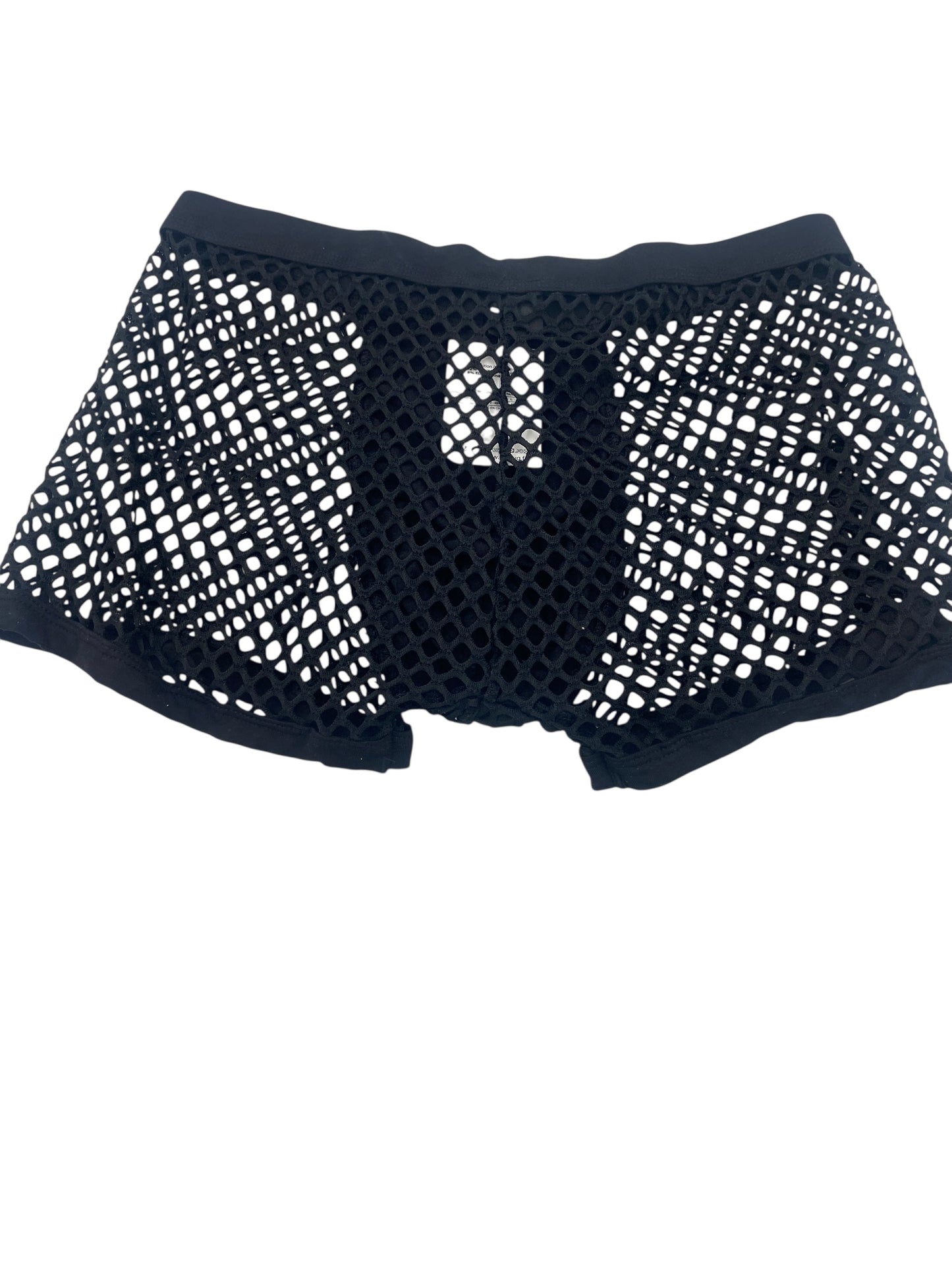 BodyQ Male Lingerie - Sexy Men’s Underwear Boxer – Black Fish Net- S/ M / L