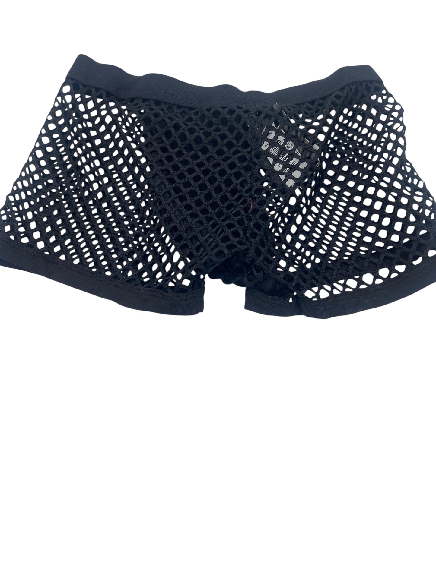 BodyQ Male Lingerie - Sexy Men’s Underwear Boxer – Black Fish Net- S/ M / L