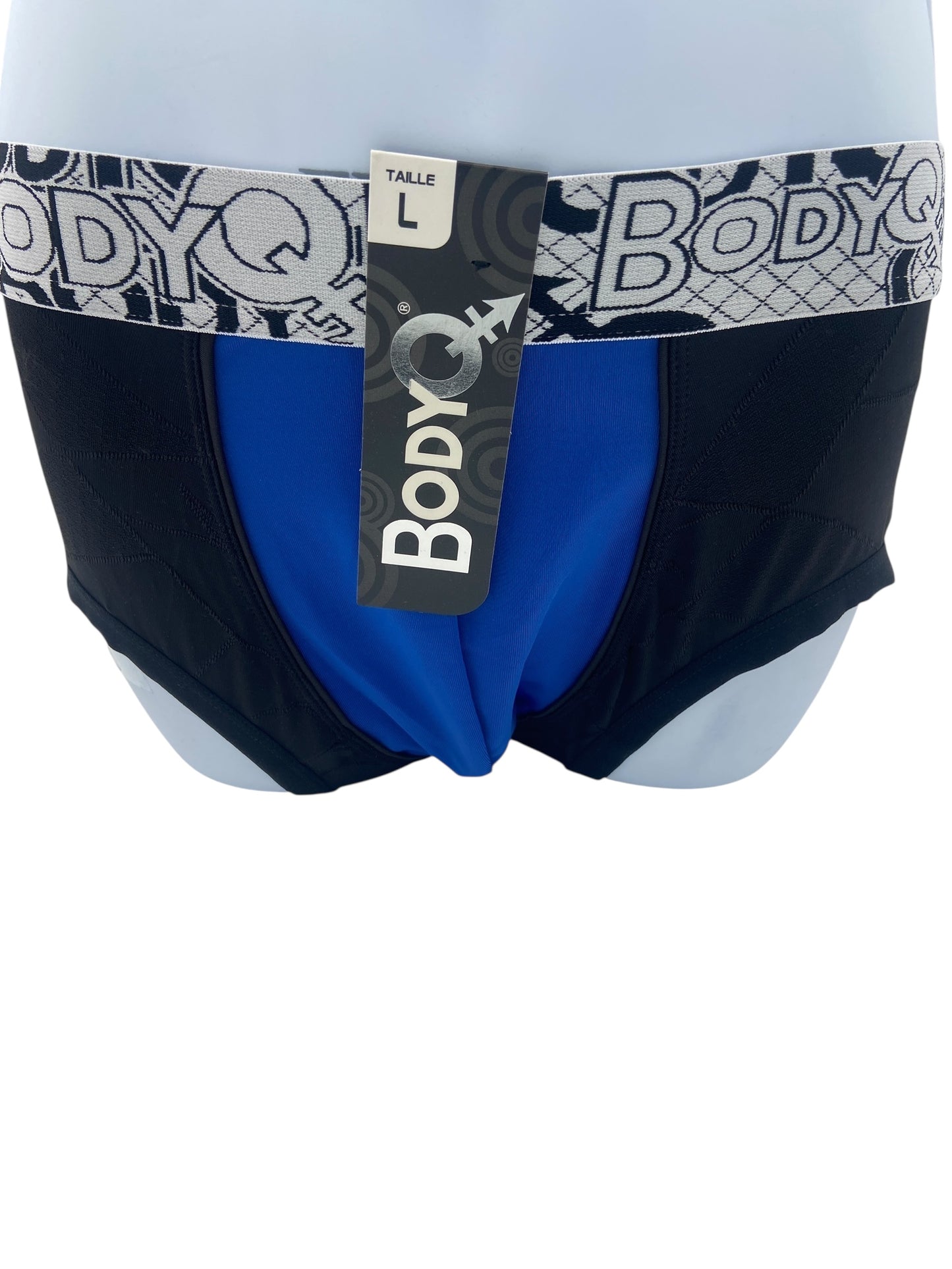 BodyQ Male Lingerie - Sexy Men’s Underwear Boxer – Black Dark Blue White  - S/ M / L / XL