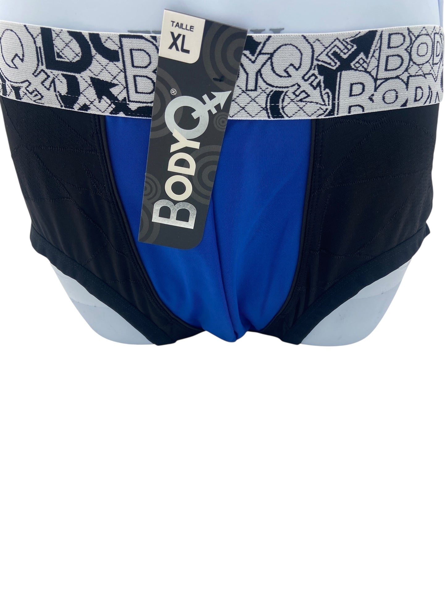 BodyQ Male Lingerie - Sexy Men’s Underwear Boxer – Black Dark Blue White  - S/ M / L / XL
