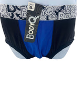BodyQ Male Lingerie - Sexy Men’s Underwear Boxer – Black Dark Blue White  - S/ M / L / XL