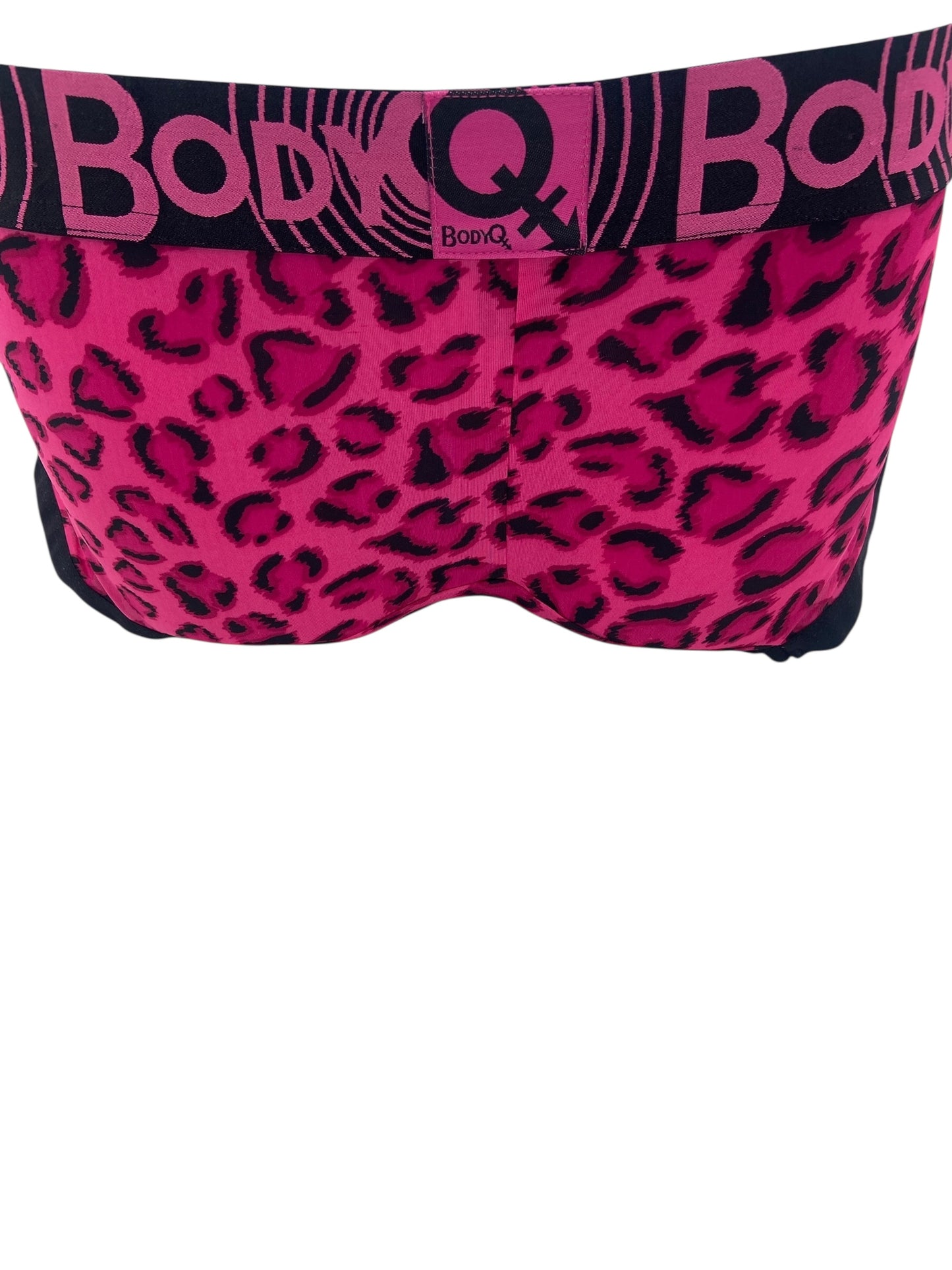 BodyQ Male Lingerie - Sexy Men’s Underwear Boxer – Pink Black - S/M/L/XL