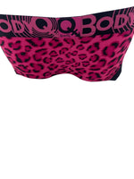 BodyQ Male Lingerie - Sexy Men’s Underwear Boxer – Pink Black - S/M/L/XL