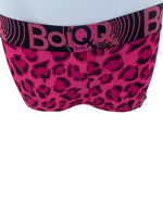 BodyQ Male Lingerie - Sexy Men’s Underwear Boxer – Pink Black - S/M/L/XL