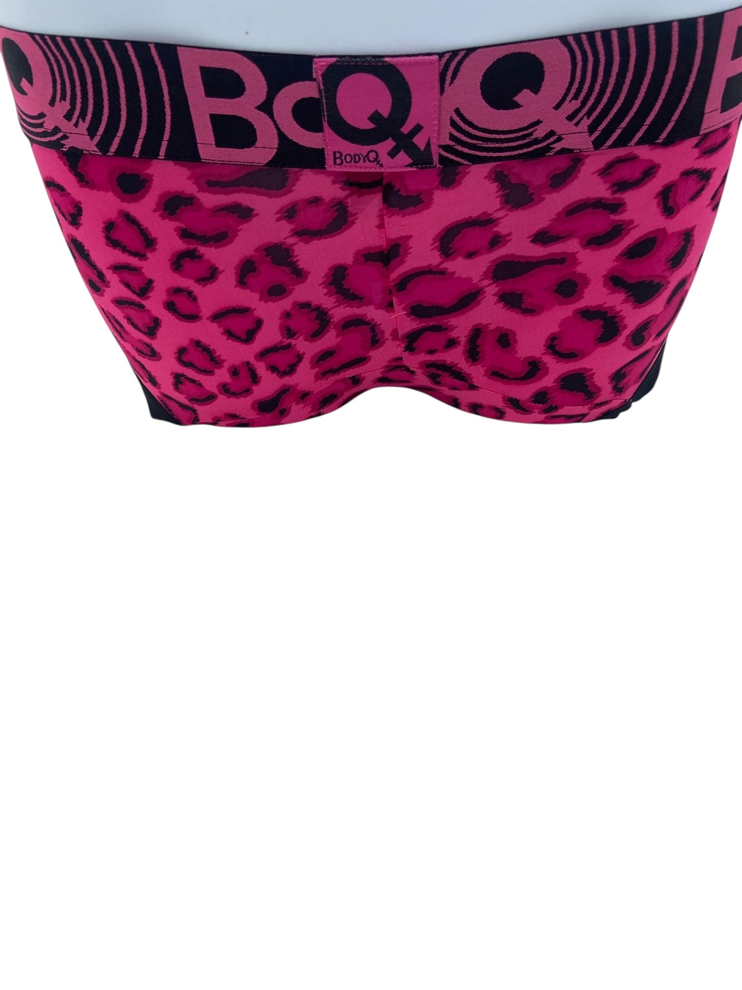 BodyQ Male Lingerie - Sexy Men’s Underwear Boxer – Pink Black - S/M/L/XL