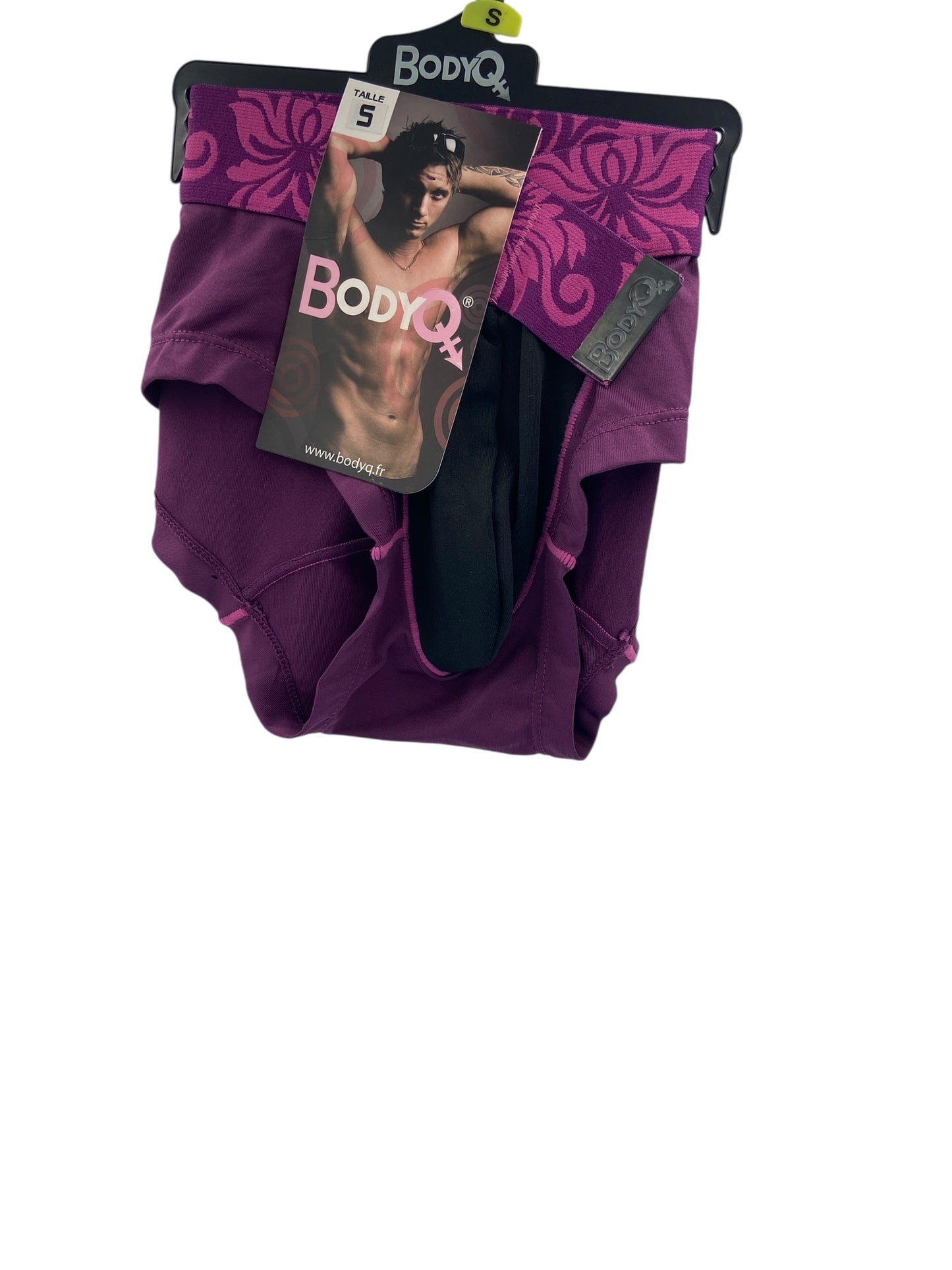 BodyQ Male Lingerie - Sexy Men’s Underwear Boxer – Purple Light Purple - XS -S - M