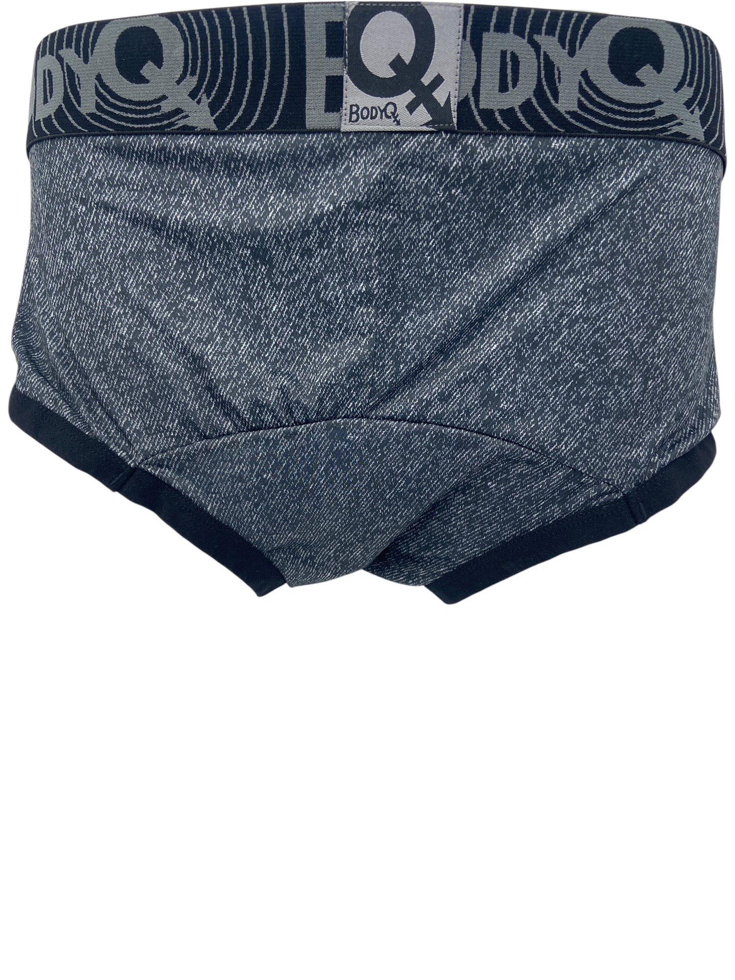 BodyQ Male Lingerie - Sexy Men’s Underwear Boxer – Grey Black - S M L XL