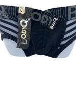 BodyQ Male Lingerie - Sexy Men’s Underwear Boxer – Black Net Stripes - S M L