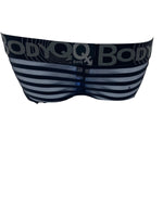 BodyQ Male Lingerie - Sexy Men’s Underwear Boxer – Black Net Stripes - S M L
