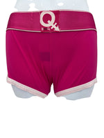 BodyQ Male Lingerie - Sexy Men’s Underwear Boxer – Pink White Access - XS - S