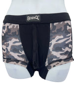 BodyQ Male Lingerie - Sexy Men’s Underwear Boxer – Military Look - S M L