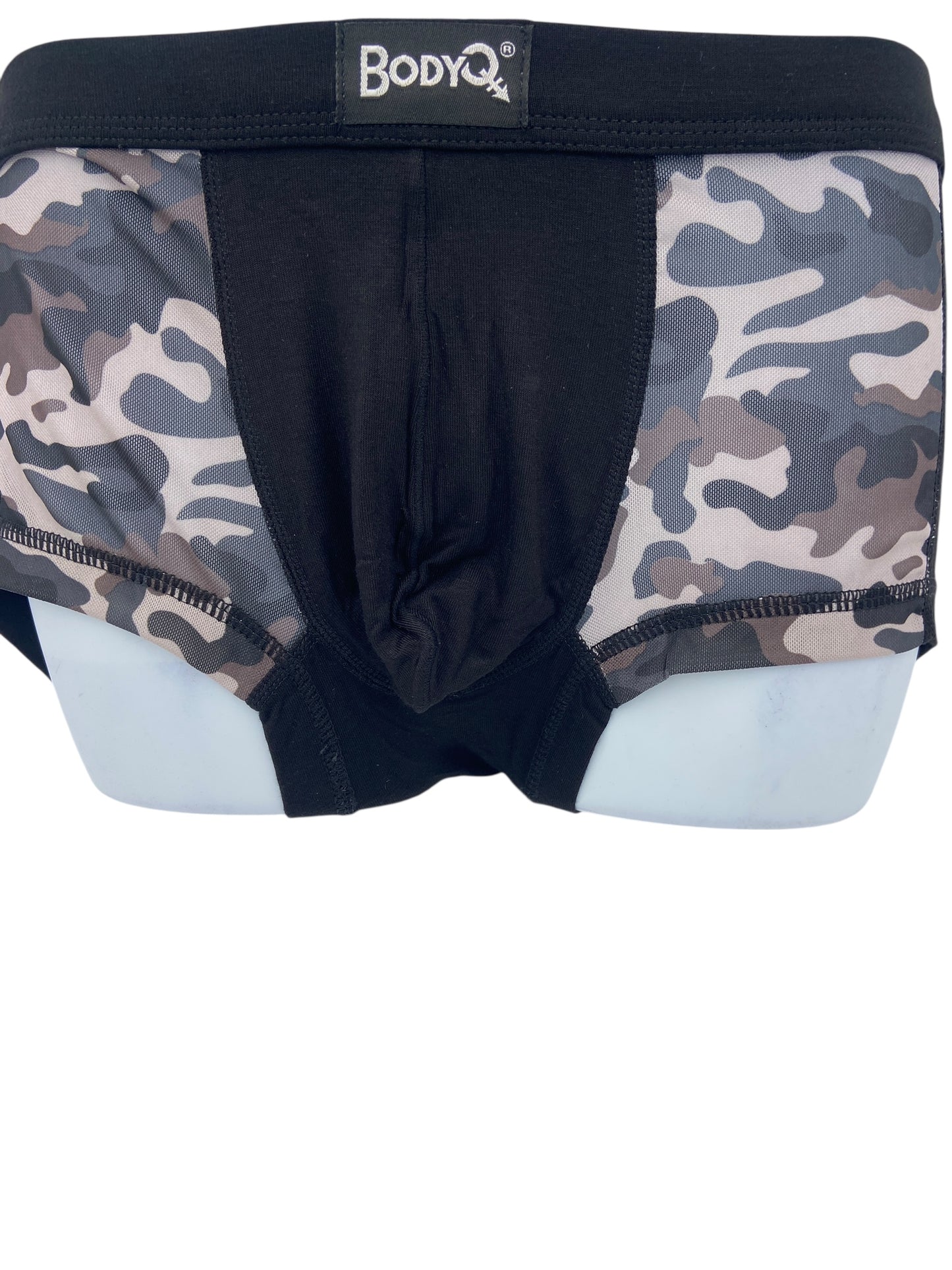 BodyQ Male Lingerie - Sexy Men’s Underwear Boxer – Military Look - S M L