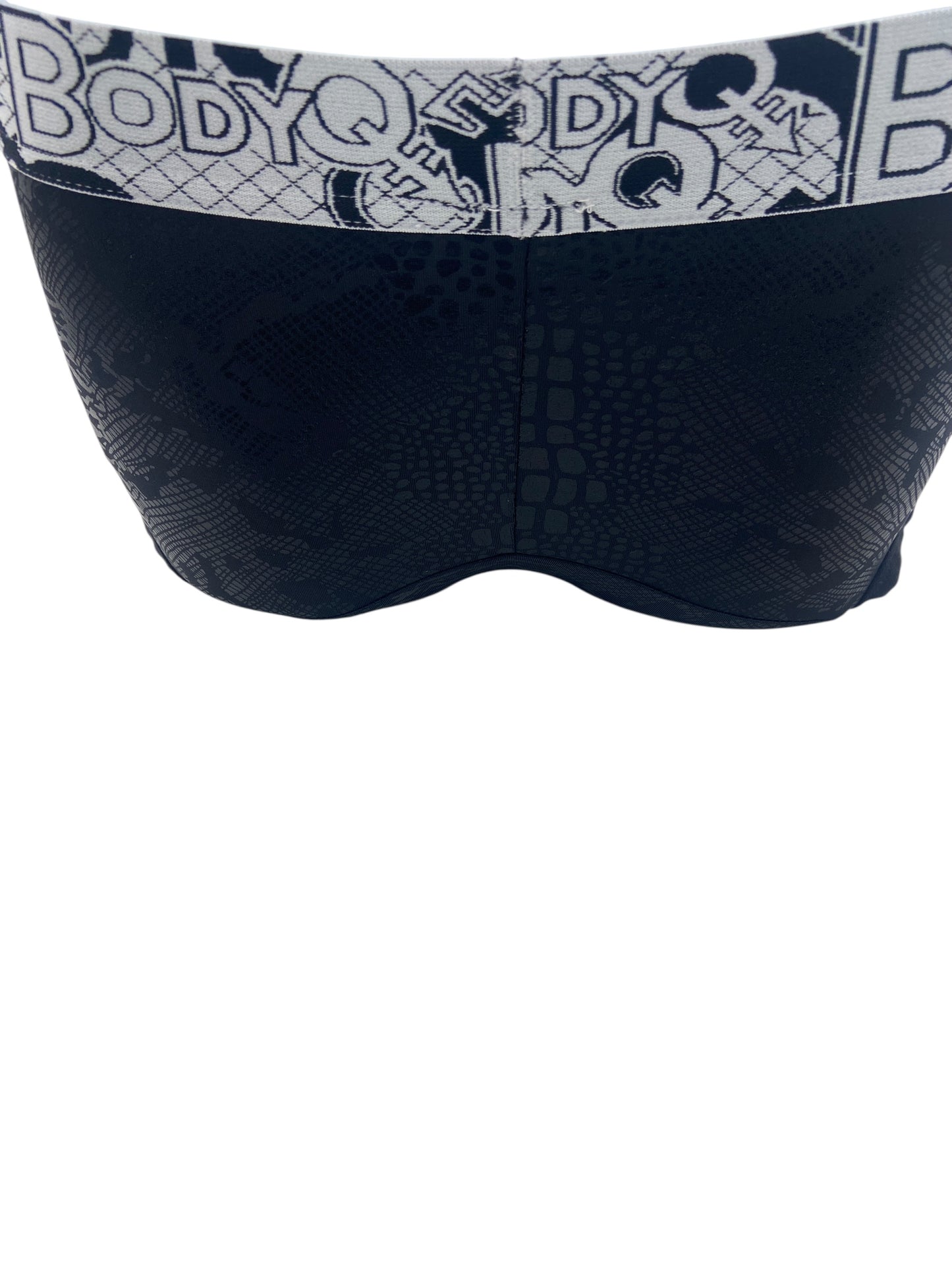 BodyQ Male Lingerie - Sexy Men’s Underwear Boxer – Grey Croc  - S M L XL