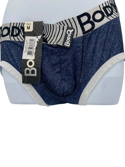 BodyQ Male Lingerie - Sexy Men’s Underwear Boxer – Denim Blue - S M L