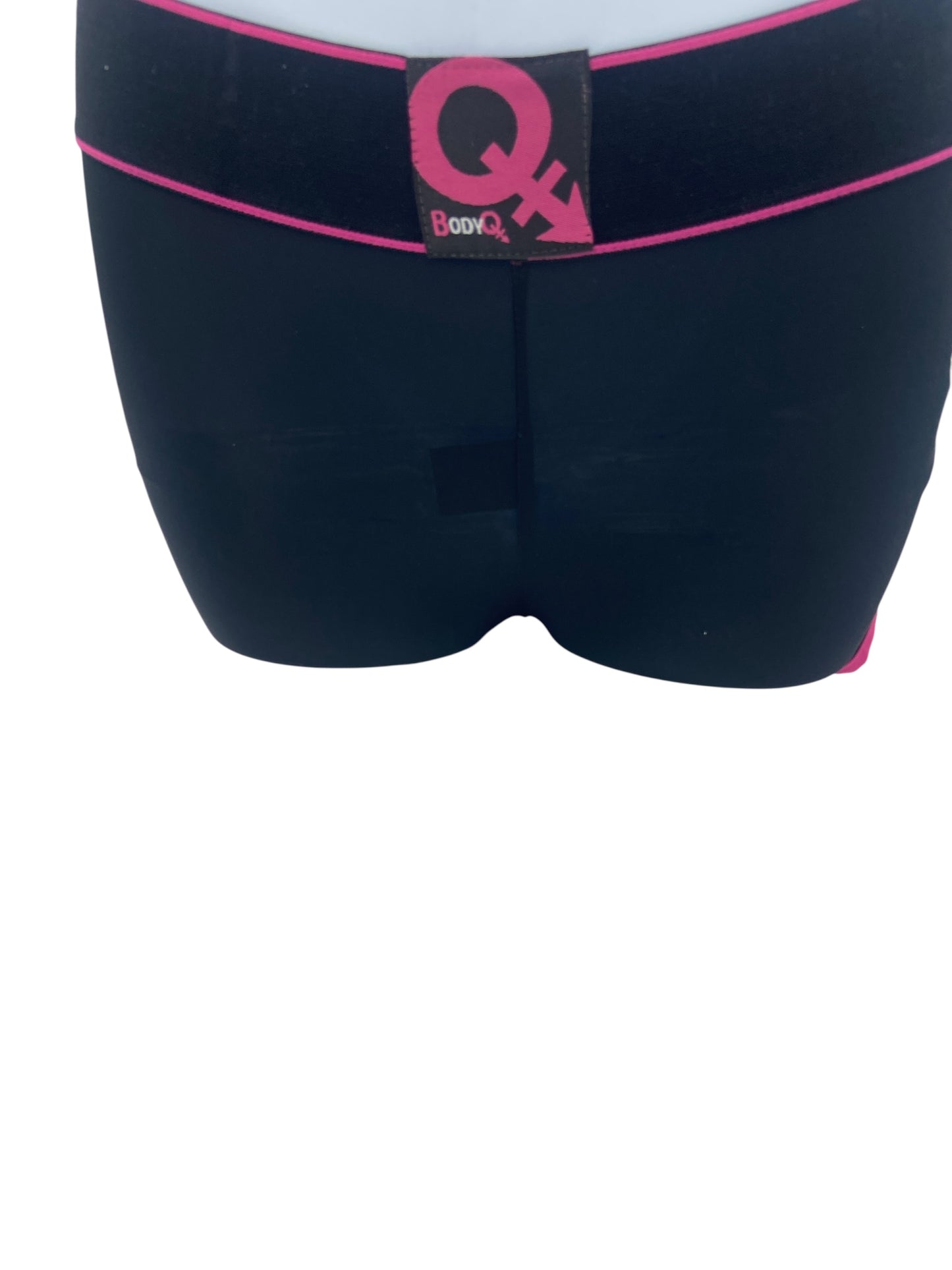 BodyQ Male Lingerie - Sexy Men’s Underwear Boxer – Black Pink Access - XS S M