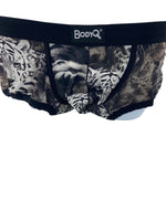 BodyQ Male Lingerie - Sexy Men’s Underwear Boxer – Tiger Look - S M L