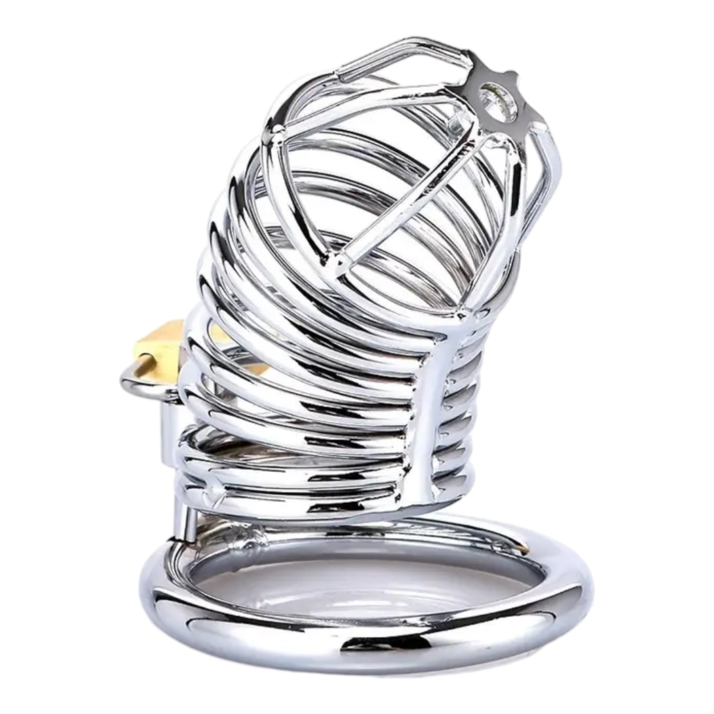 Power Escorts - BR88 - Prison Break - Metal Cock Cage - Silver - Small / Medium / Large - Stylish Colour Box